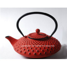 Concepção do cliente Teapot de ferro fundido